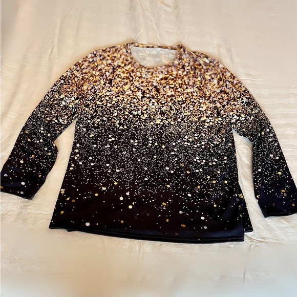 Sparkle and Shine Screen-print T-Shirt Ladies Size Xl - Picture 2 of 7